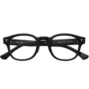
BJ CLASSIC handmade glasses frame for men with myopia plate full frame black small face female celluloid glasses frame P551
