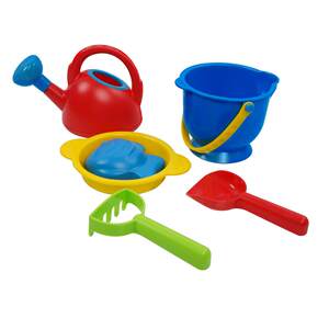 
Hape enjoys beach toy set 2-4 years old baby kettle shovel bucket sand toys