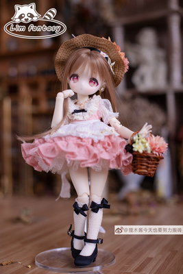 taobao agent Tramus {Qiulu Girl · Short · Pink} Number Limited 1/6 points of baby clothing BJD clothing
