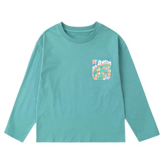 
[Intangible Cultural Heritage Joint Brand] Children's T-shirt long-sleeved boys' tops spring new boys and girls clothes medium and large children's bottoming