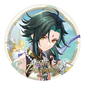 Genshin Impact Official Gu Xiao Badge Barji World Glory Series Destined by the Rita Card Gu Zi Peripheral Collection