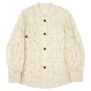 
Lida NEWDADA French style short crochet knitted cardigan unique and chic jacket TDK2075