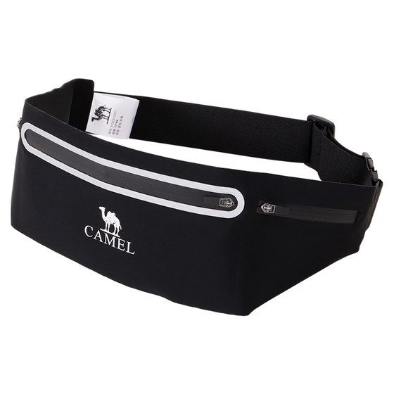 
Camel running sports waist bag lightweight outdoor 2025 spring mobile phone bag professional morning running and night running equipment for men and women