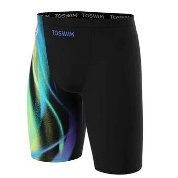 TOSWIM professional competitive swimming trunk graphene inner lining