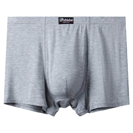 2 packed Modal cotton flat -angle pants men's pants head plus fertilizer, increase the size of bamboo fiber red fat guy
