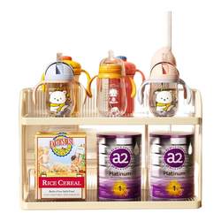Baby feeding table acrylic baby products storage rack bedside dining table bottle storage rack storage cabinet small shelf