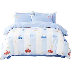 
Mercury Home Textiles Maternity and Infant Class A Antibacterial Three/Four Piece Cotton Set Sheet Quilt Cover Pure Cotton Fitted Sheet 25 Years New Product