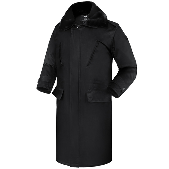 military style winter coat
