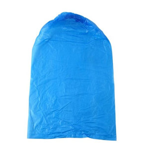 Disposable raindrop shoe sleeve set Rainy waterproof, anti -slip, transparent plastic thickened and wear -resistant foot cover, rainproof high tube