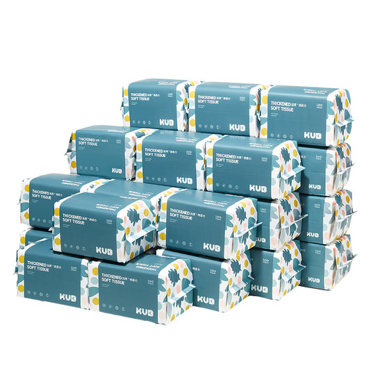 
[Store once and use for 1 year] 36 packs of Keyubi blue baby soft towels, newborn face towels, non-cotton soft towels