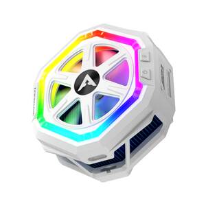 
Piva Pai B21 Ice Blade Pro mobile tablet radiator icy silent magnetic absorber semiconductor temperature control cooling artifact game cooling back clip suitable for Apple iPad Black Shark Xiaomi Red Magic