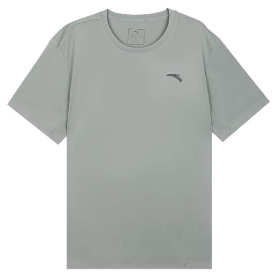 
ANTA sports short-sleeved T-shirt for men 2026 new quick-drying breathable ice silk running fitness training clothes large size T-shirt