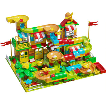 
Children's large particle building block table educational toy assembly