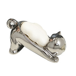 Ceramic Soap Dish Creative Playful Cat Cute