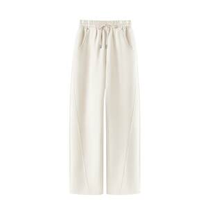 
Baleno Black Narrow Banana Pants Women's 2025 Autumn New Casual Sports Pants Loose Wide Leg Straight Pants N