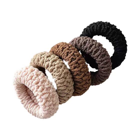 [Home use] Hair rope thickened and thickened high elastic head rope new high-end tie-tie hair rubber band hair ring headdress