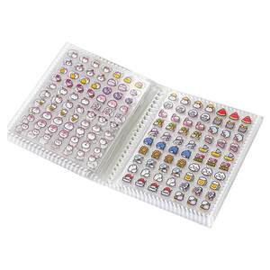 
Mini doc small nose sticker for toys for girls children's little biga hand account sticker drawing cute high-looking Guka sticker decorative material mini patch DIY small pickup hand sticker book