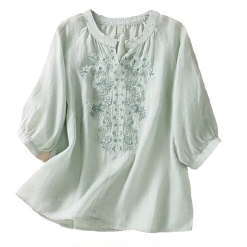 Women's thickened velvet tops for middle-aged and elderly people
