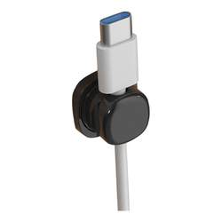 Multifunctional magnetic cable organizer data cable storage