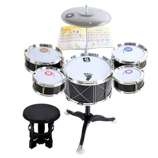Set Batteria Jazz Per Bambini - Giocattolo Musicale Con Accessori, Per Bambini Dai 3 Anni In Su