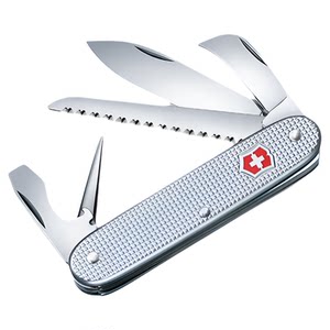 Victorian Switzerland Military Knife Alloy Gardening Knife 93mm Outdoor Knife Portable Multifunctional Knife Folding Knife Swiss Sailor Knife