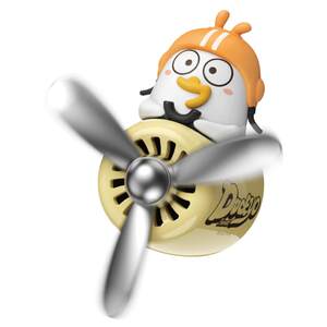 
Playful car aromatherapy new car decoration small duck air outlet perfume small aircraft decoration ornaments in the car