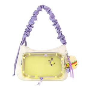 
Huang Zihongfan's peripheral bags of the same style support canvas bag birthday gift crossbody bag large capacity yellow pain bag for women