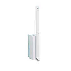 This disposable flushable wall-mounted toilet brush