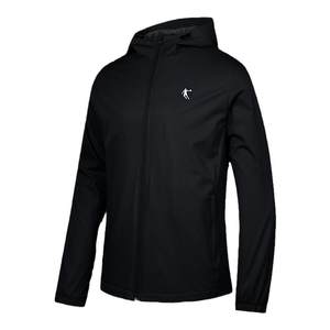 
China Jordan Woven Windbreaker 2025 Winter Men's Water-Repellent and Velvet Outdoor Sports Mountaineering Camping Jacket for Men