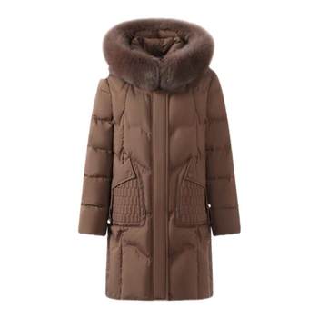 Down jacket duck duck middle and elderly jacket middle -aged
