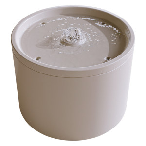 Cat water dispenser automatic circulating ceramic pet water feeder flowing live water cat drinking water heater dog drinking water basin water basin