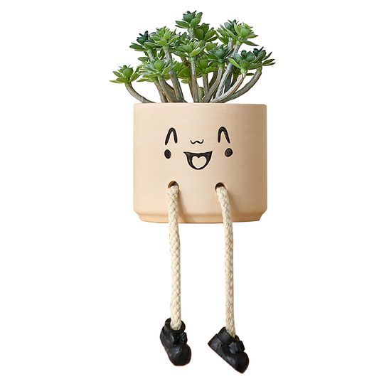 小さな植木鉢　多肉植物セラミックガーデンプランター盆栽デスクトップ装飾　２個 小さな植木鉢 多肉植物セラミックガーデンプランター盆栽