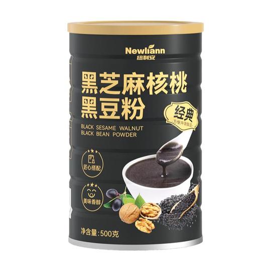 Poudre Tongrentang 600g Sésame Noir Noix Mûrier Haricot Noir - Substitut De Repas