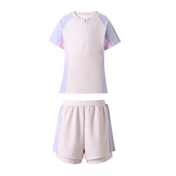 
Disney girls' fake two-piece swimsuit to prevent embarrassment