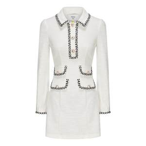 
Tanni's new elegant temperament commuter high-waisted A-type dress with rich style and small fragrance style TN11DR802A