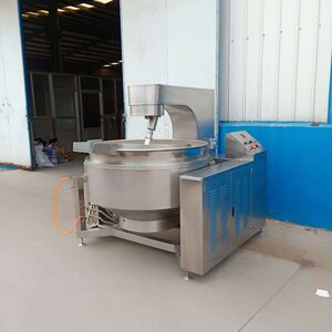
Commercial food sauce mixing wok, sandwich pan, gas planetary mixing wok, fully automatic cooking machine manufacturer