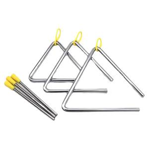 
Triangular iron percussion instrument Triangular bell toys kindergarten elementary school students and children 4 inches 5 inches 6 inches 7 inches 8 inches 9 inches