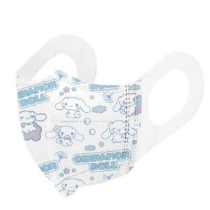 
Individually packaged summer thin and high-looking 3D three-dimensional adult female cute cartoon cinnamon dog face-showing small sunscreen mask