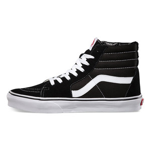 VANS Black and White Classic High Given SK8 HI Van Sisi Men and Women Shoes Couple Skidine Shoes VN000D5IB8C