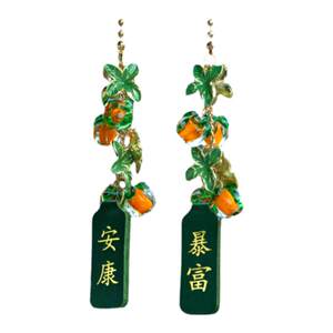 
Shishi Ruyi car pendant Liuli Shishi car rearview mirror Internet celebrity Ping An Xile car interior pendant pendant for women