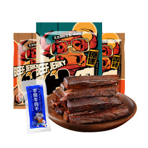 Authentic Inner Mongolia hand -tear beef jerky dried sampled specialty fat, maternity snack consumption yak alone small packaging