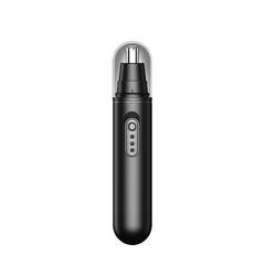 Electric nose hair trimmer for men and women rechargeable nostril cleaning manual removal shaving nose hair trimming knife artifact