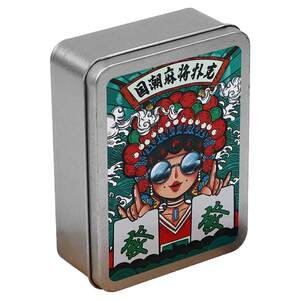 Cards Mahjong Poker 144 Zhangjia Family Portable Portable Thickening Patient Paper Mahopper
