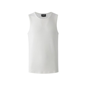 
MRCYC simple pure cotton sports vest men's summer slim round neck sleeveless T-shirt Korean muscles and fitness wear