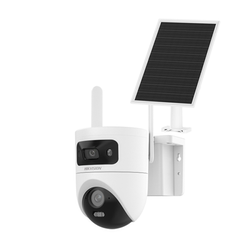 Hikvision solar surveillance dual camera