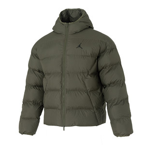 
25 New Jordan Nike Jordan Jacket Men's Hooded Water-Repellent Warm Cotton Casual Jacket HV0533
