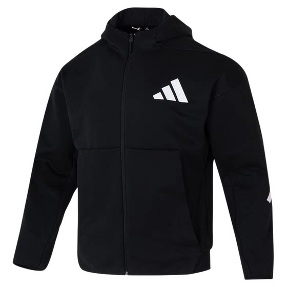 
Adidas Men's 2025 Spring New Black Label Uniform Sports Comfortable Casual Hooded Jacket JD5984