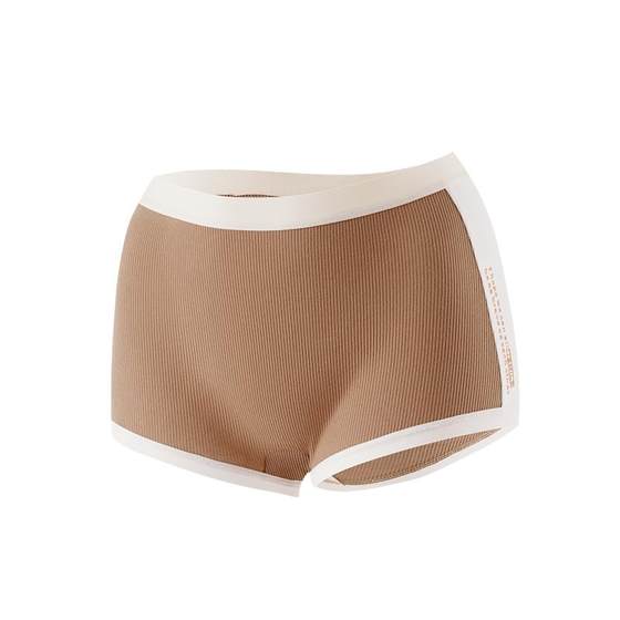 Flat -angle underwear girls with cotton cotton antibacterial whole cotton crotch A.
