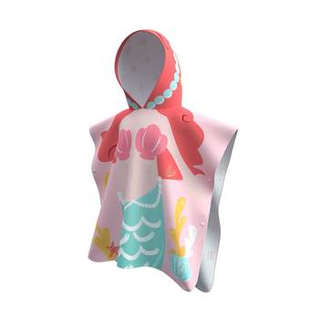 BE Van Dan Mermaid Mermaid Children Quick Bathing Towel
