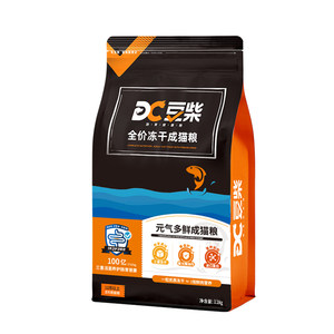 
Douchi Yuanqi Multi-Fresh Three-Piece Cat Food Hypoallergenic Grain-Free Natural Adult Cat Food All Types of Cat Main Food 6kg